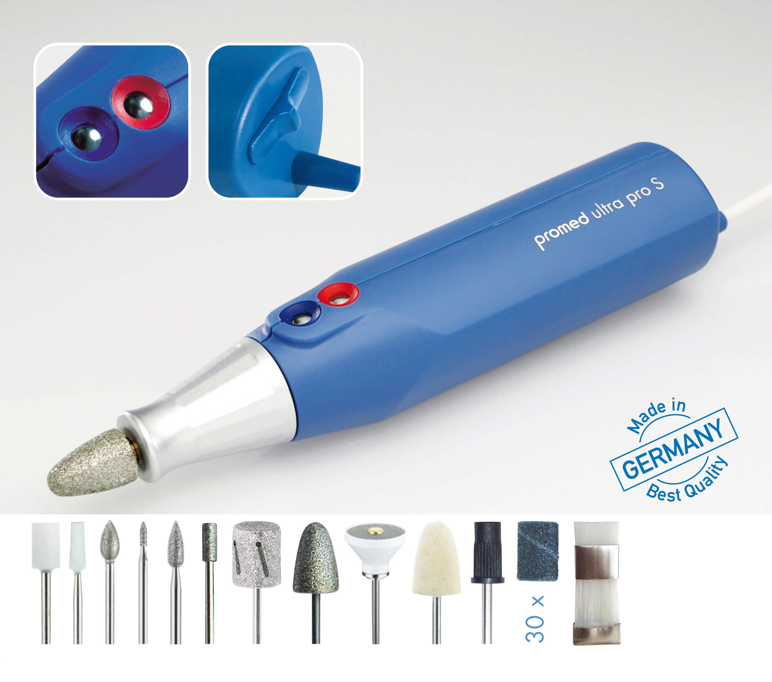 PROMED Ultra Pro S con Set di Accessori da 42 Pezzi