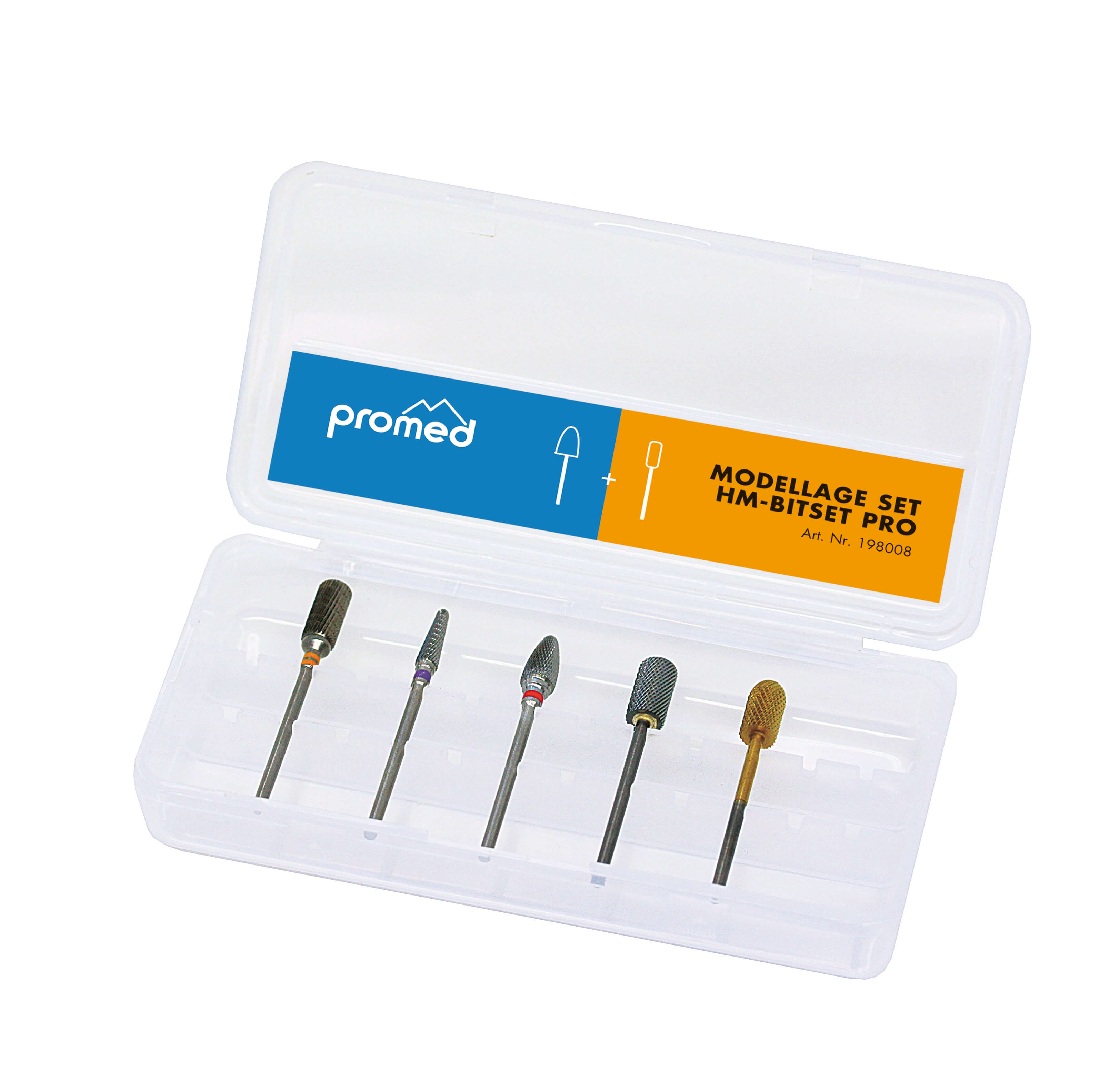 PROMED Set di Frese in Carburo Pro